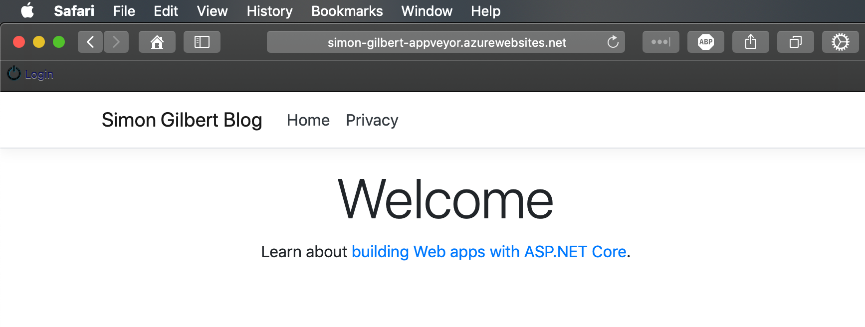 Appveyor Continuous Integration - Azure Web App Service Deployed
