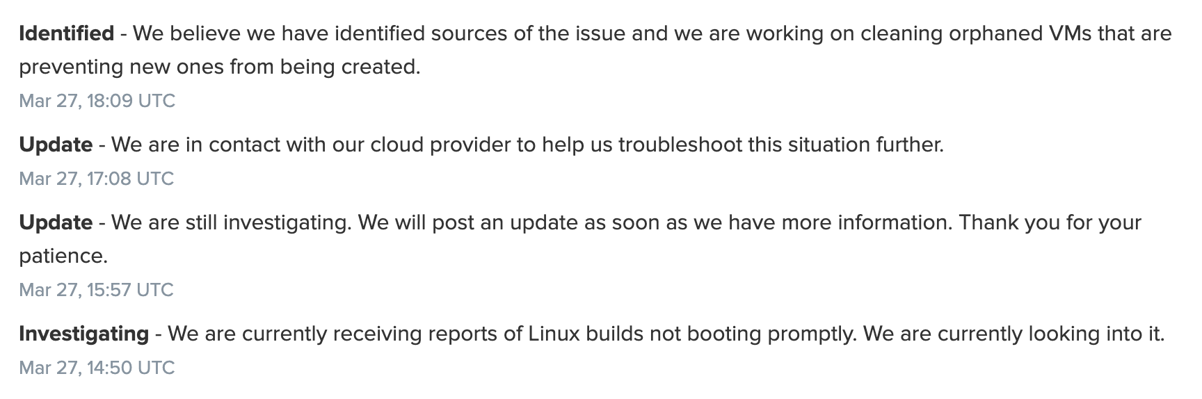 Travis Continuous Integration - Status Issues