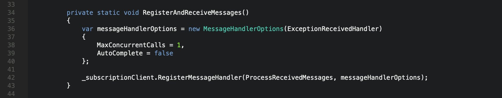 Microsoft Azure Service Bus - Pub-Sub Pattern