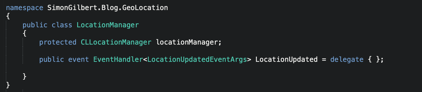 iPhone Geo Location - C# Xamarin iOS