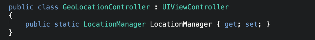 iPhone Geo Location - C# Xamarin iOS
