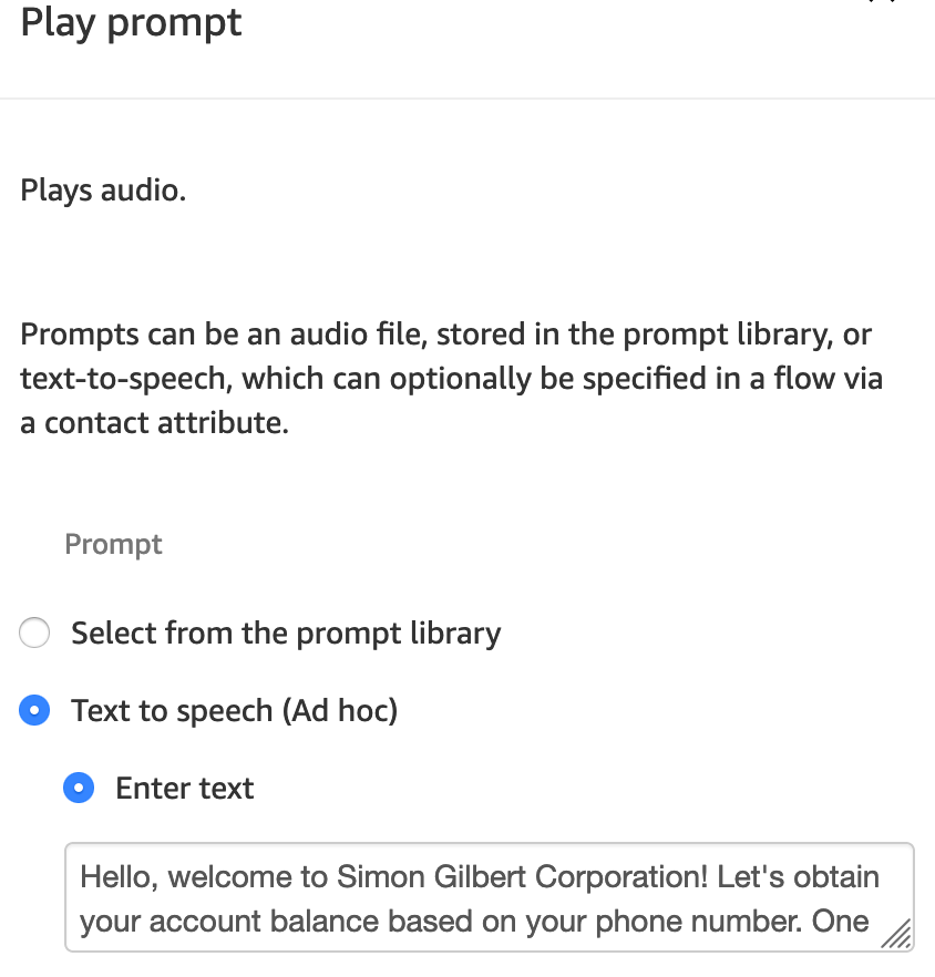 Conversational AI - AWS Connect, Lambda, DynamoDb, S3, Node.js, ReactJS, Axios & Bootstrap 4